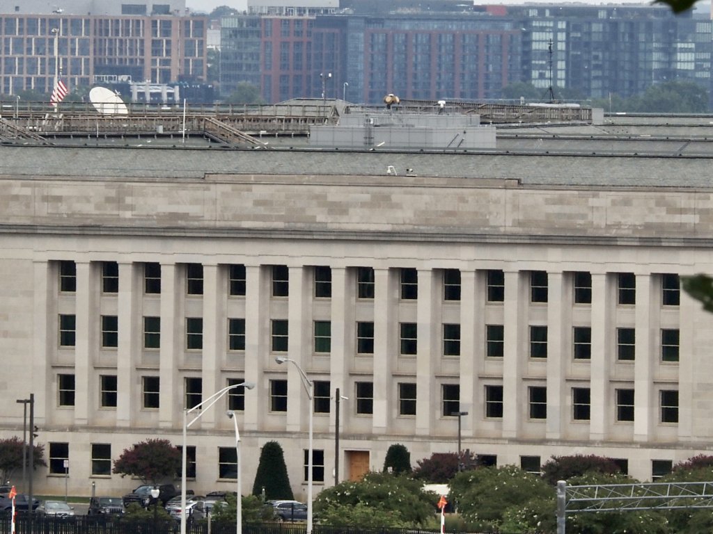 The Pentagon Building Wall