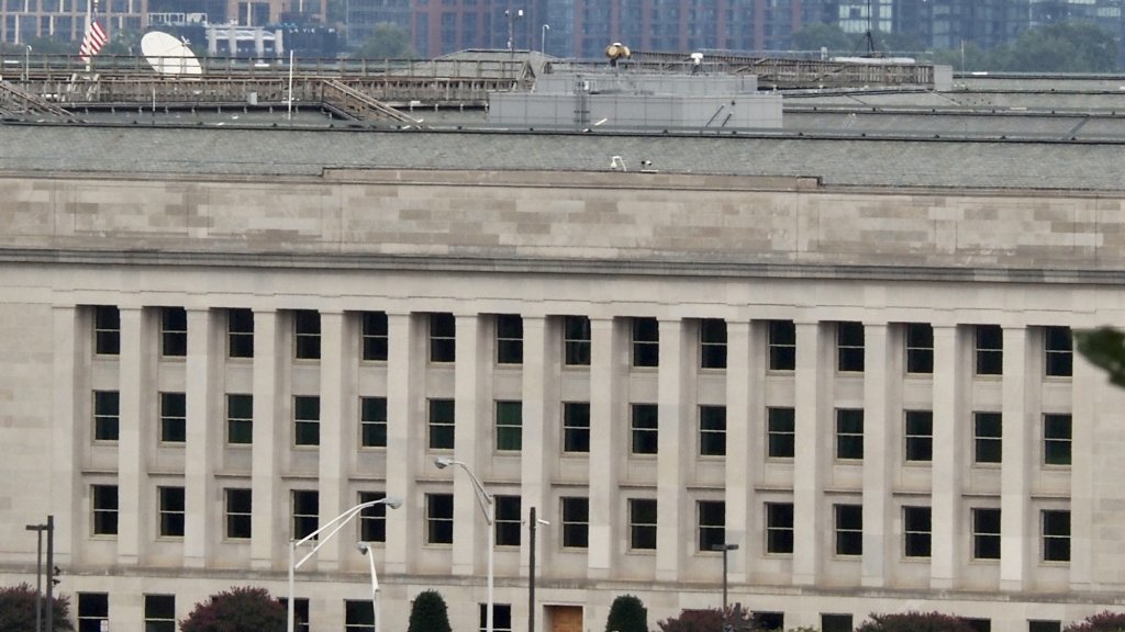 The Pentagon Building Wall