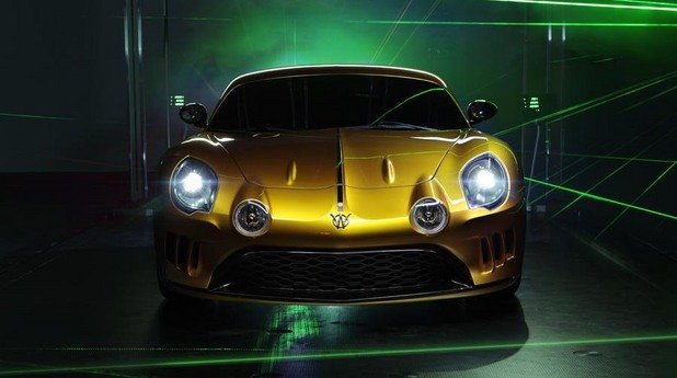 Заемките от Alpine A108 се виждат с просто око