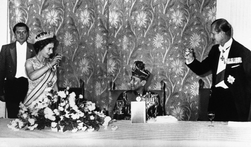 1974 на посещение в Малайзия