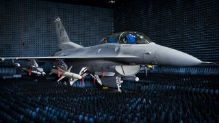 40th_Flight_Test_Squadron_F-16_Fighting_Falcon_sits_in_the_anechoic_chamber
