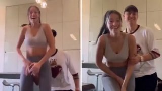 TikTok изтри неприлично видео на Дибала и приятелката му
