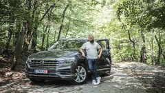 Бисер Богданов е човек на каузите, запален планинар и интересен събеседник, затова сме му уговорили среща с Volkswagen Touareg

 