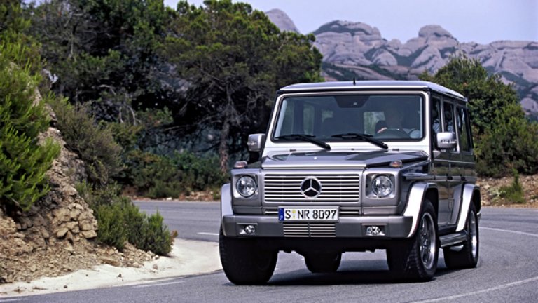 G55 AMG има аеродинамика като от каменната ера