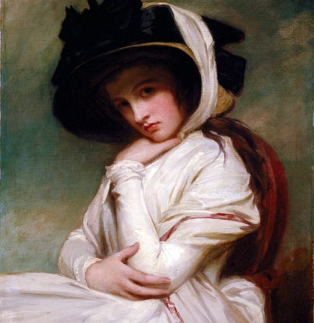 880px-George_Romney_-_Emma_Hart_in_a_Straw_Hat
