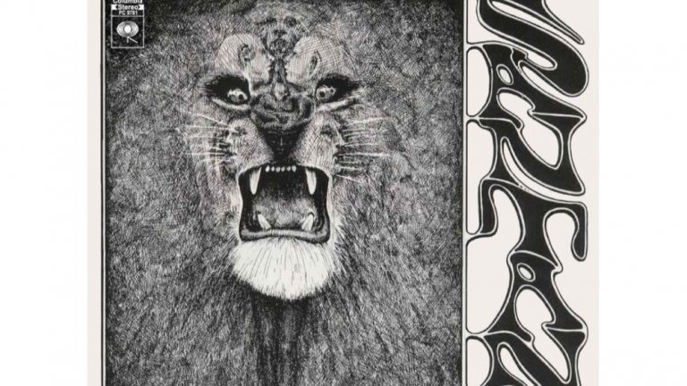 Santana - SantanaГодина: 1969Албумът, с който  латинската рок група Сантана прави своята първа крачка към световната музикална сцена, има също толкова любопитна обложка, колкото са и импровизираните инструментали вътре. На пръв поглед това е графика на лъв, но ако се вгледате в него внимателно, ще видите, че в чертите му са вградени девет лица, а гривата на долната челюст на животното всъщност е пола от палмови влакна, характерна за коренните жители на Хавай. С тях именно жените изпълнявали омайния танц хула.