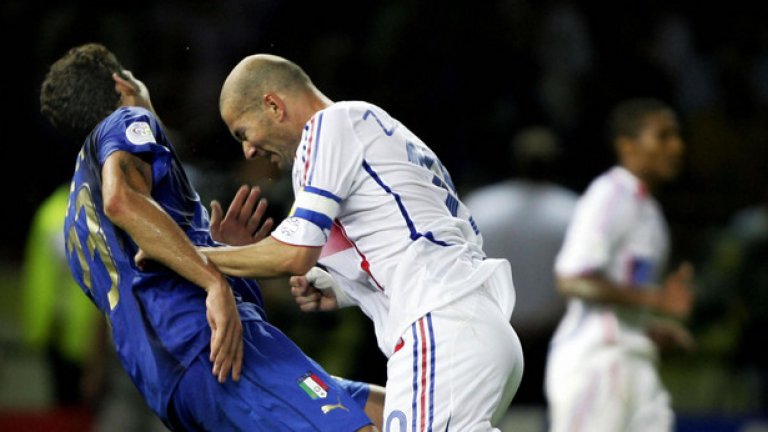 Въпреки удара си с глава срещу Марко Матераци, Зидан ще остане в историята като един от джентълмените на играта