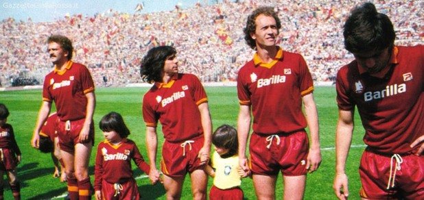 Рома от шампионския сезон 1982/83.