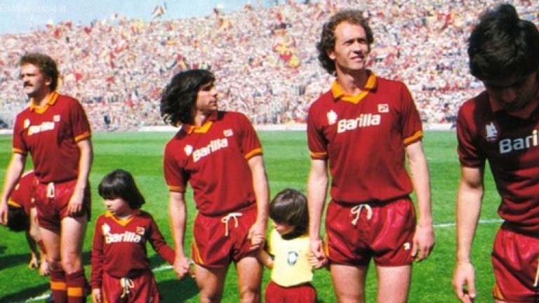 Рома от шампионския сезон 1982/83.