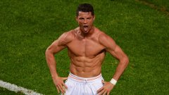 Роналдо демонстрира отлична физическа форма, резултат на усилени тренировки