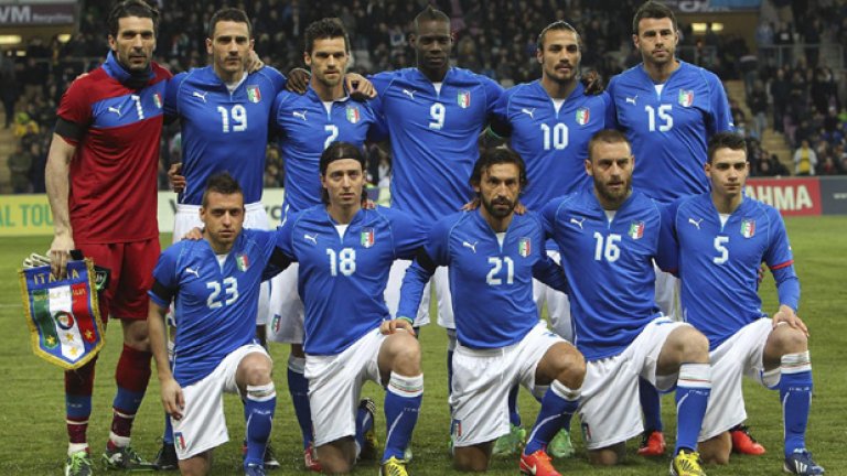Повечето от италианските звезди не играха в Дания.