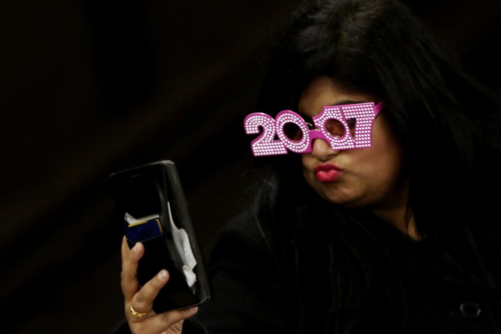 New Years Eve Celebrated In New York's Times Square