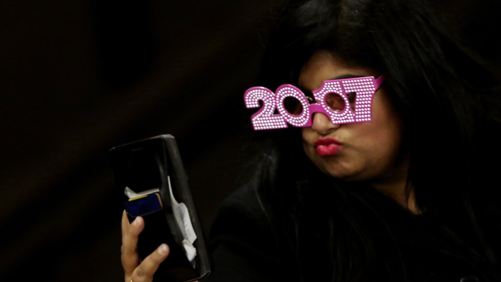 New Years Eve Celebrated In New York's Times Square