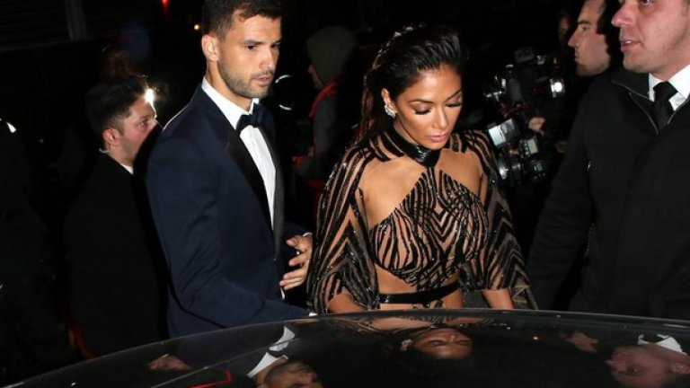 Няма как да не започнем с нашия Гришо, гордост неземна! На тази снимка той е с любимата си Никол Шерцингер, която е с фаталните, но явно не и за любовта, 13 години по-голяма от него.