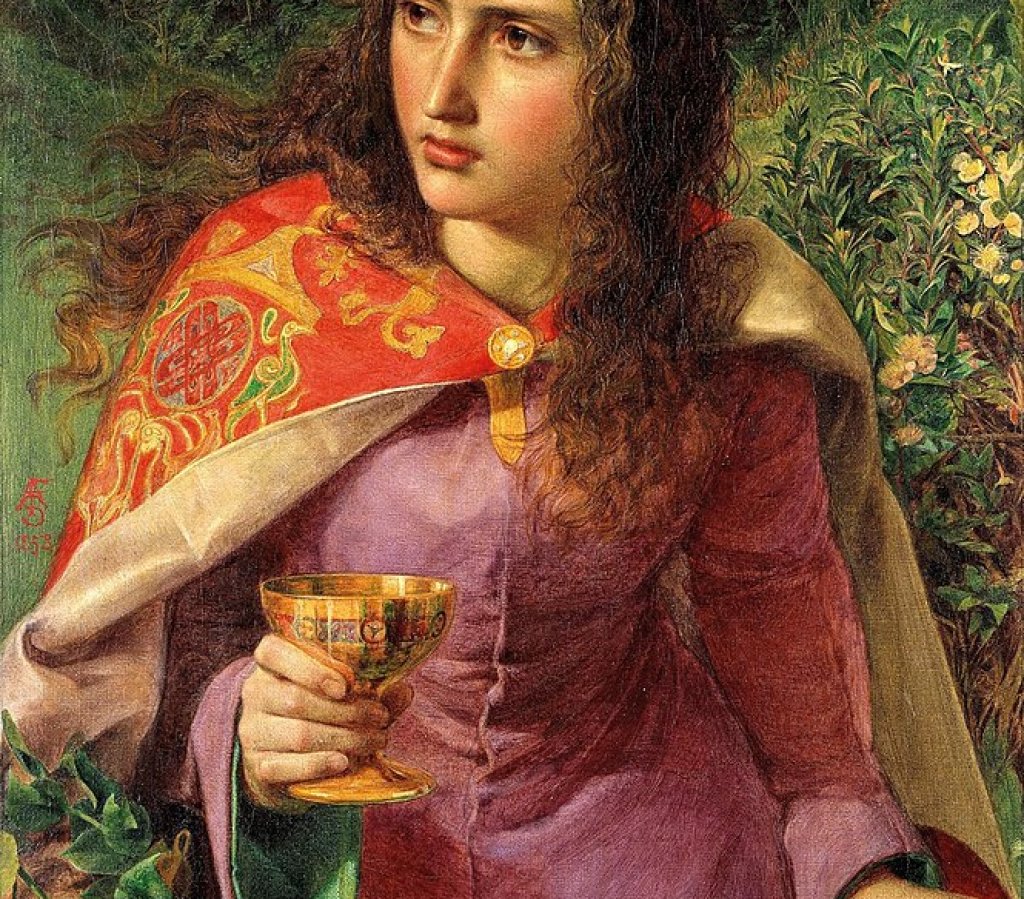 Queen_Eleanor_(Frederick_Sandys,_1858)