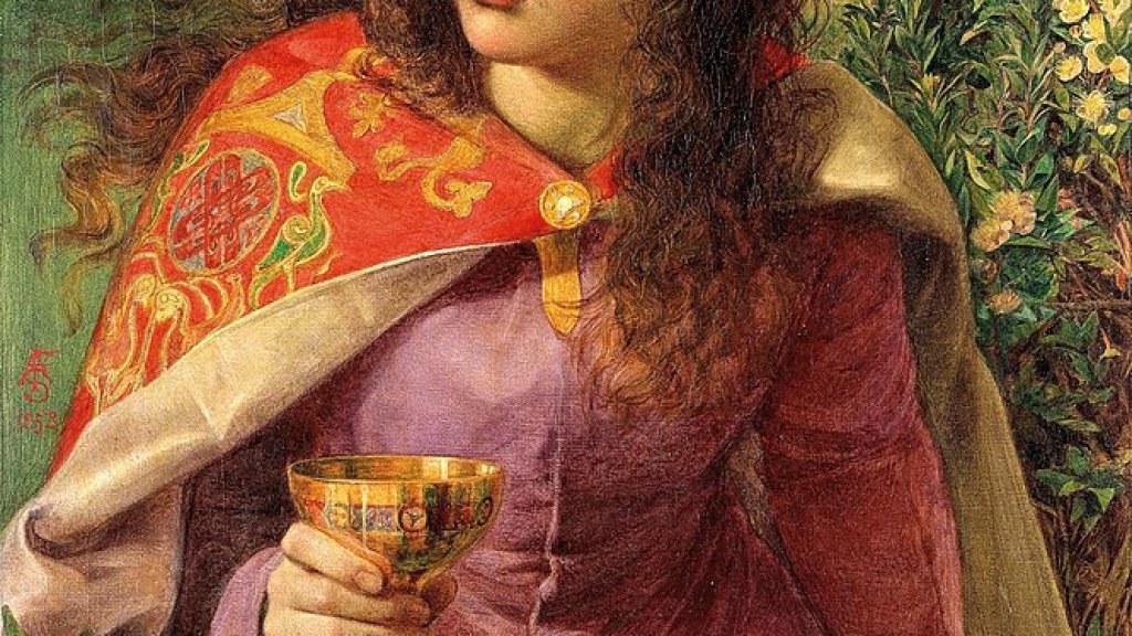 Queen_Eleanor_(Frederick_Sandys,_1858)