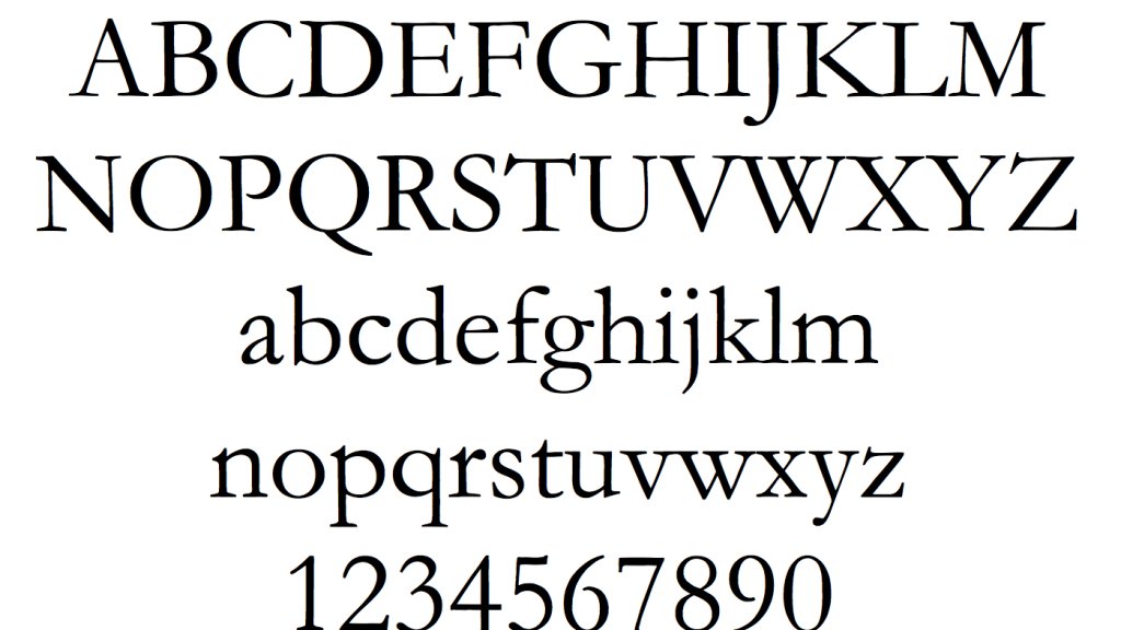 garamond