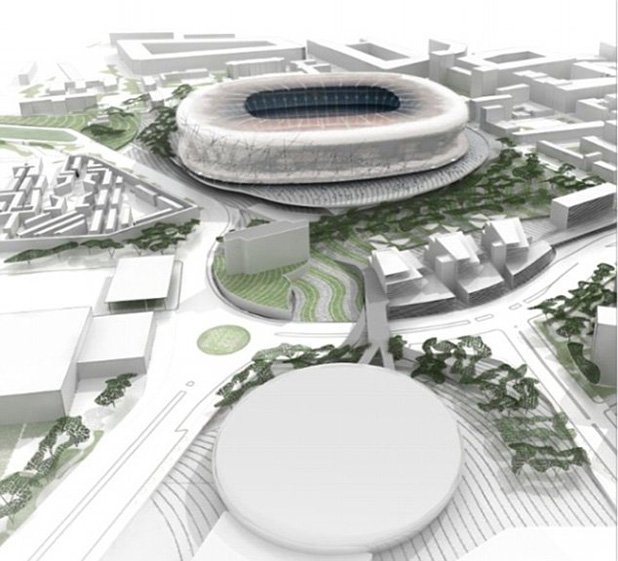 В Барселона предвиждат подобряването на инфраструктурата и около стадиона.