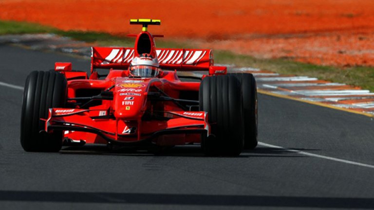 Райконен стартира кариерата си във Ferrari с победа