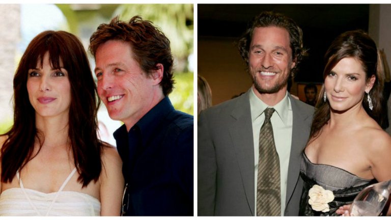 Матю Маконахи и Хю Грант (Сандра Бълок)