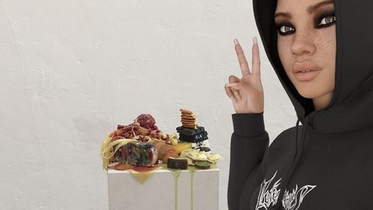 Тя може да е истински човек, който обработва снимките си със специална програма иликомпютърна анимация, базирана на истински чове