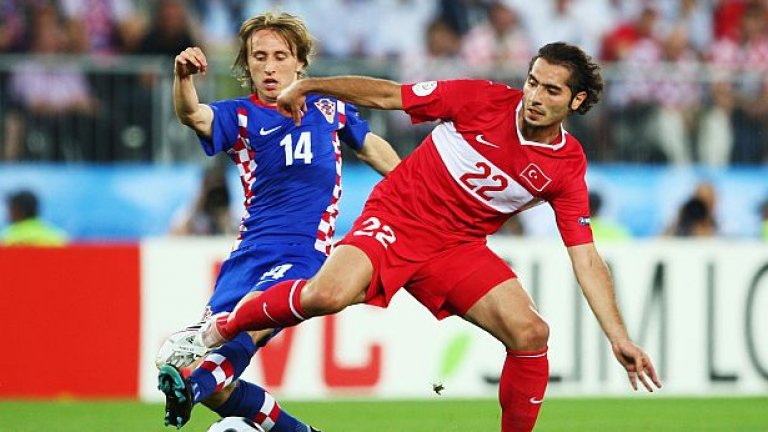 Тази седмица Лука Модрич и компания си върнаха на Турция за отпадането с дузпи на четвъртфиналите на Евро 2008
