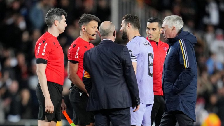 Сериозно наказание за съдията от мача на Реал