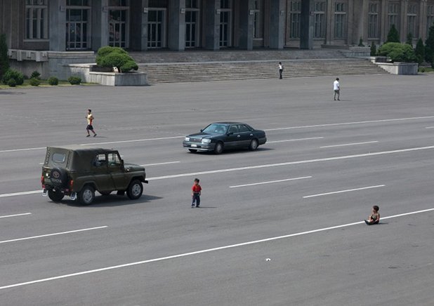 Улиците в Пхенян са странно празни