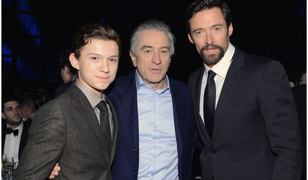 На 18th Annual Critics Choice Movie Awards с Робърт де Ниро и Хю Джакман