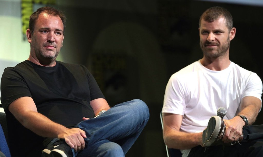 Trey_Parker_and_Matt_Stone_by_Gage_Skidmore