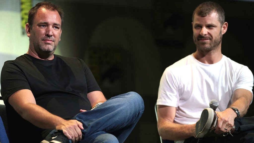 Trey_Parker_and_Matt_Stone_by_Gage_Skidmore