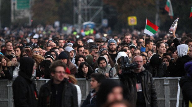 Фотогалерия: Хиляди на митинг-концерта на Слави Трифонов 