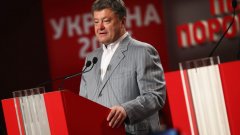 Петро Порошенко бе сочен за фаворит на Запада на президентските избори на 25 май