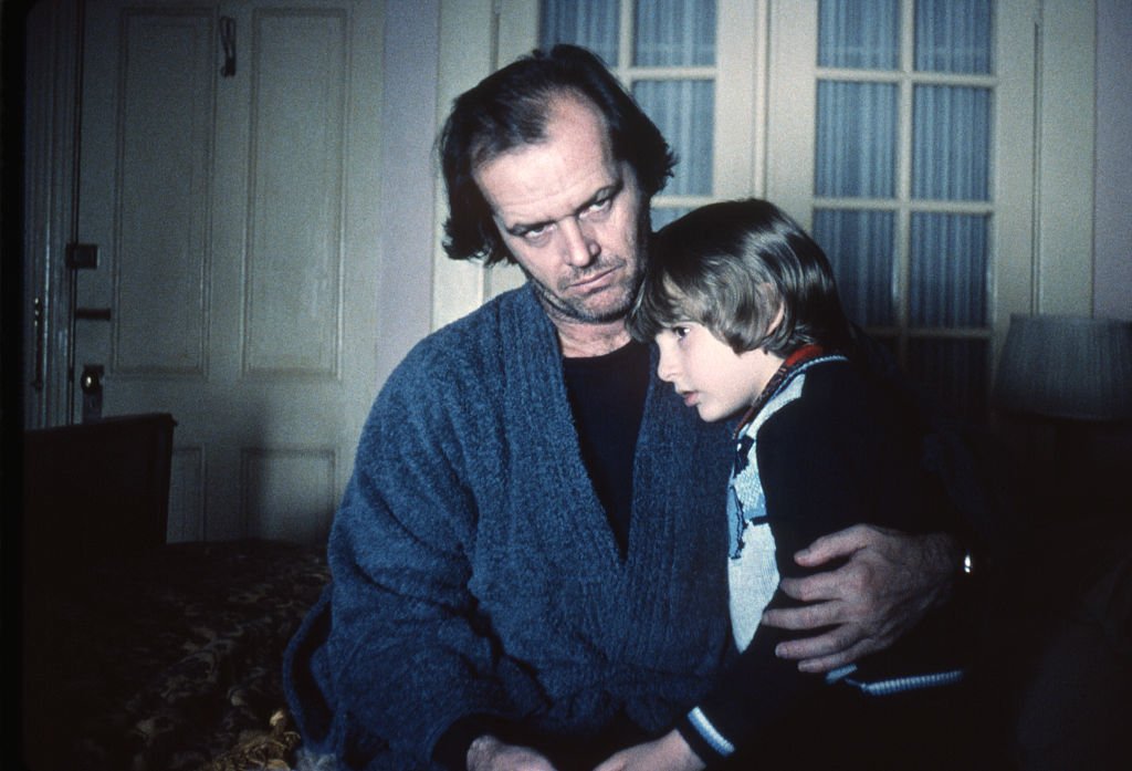 On the set of The Shining