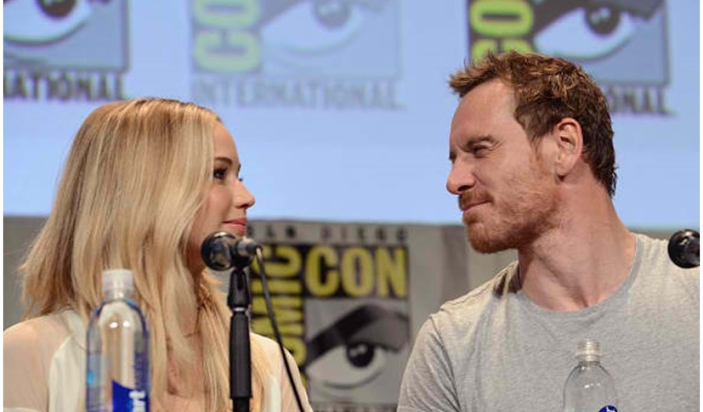 Дженифър беше на Comic Con и за да представи новия X Men: Apocalypse