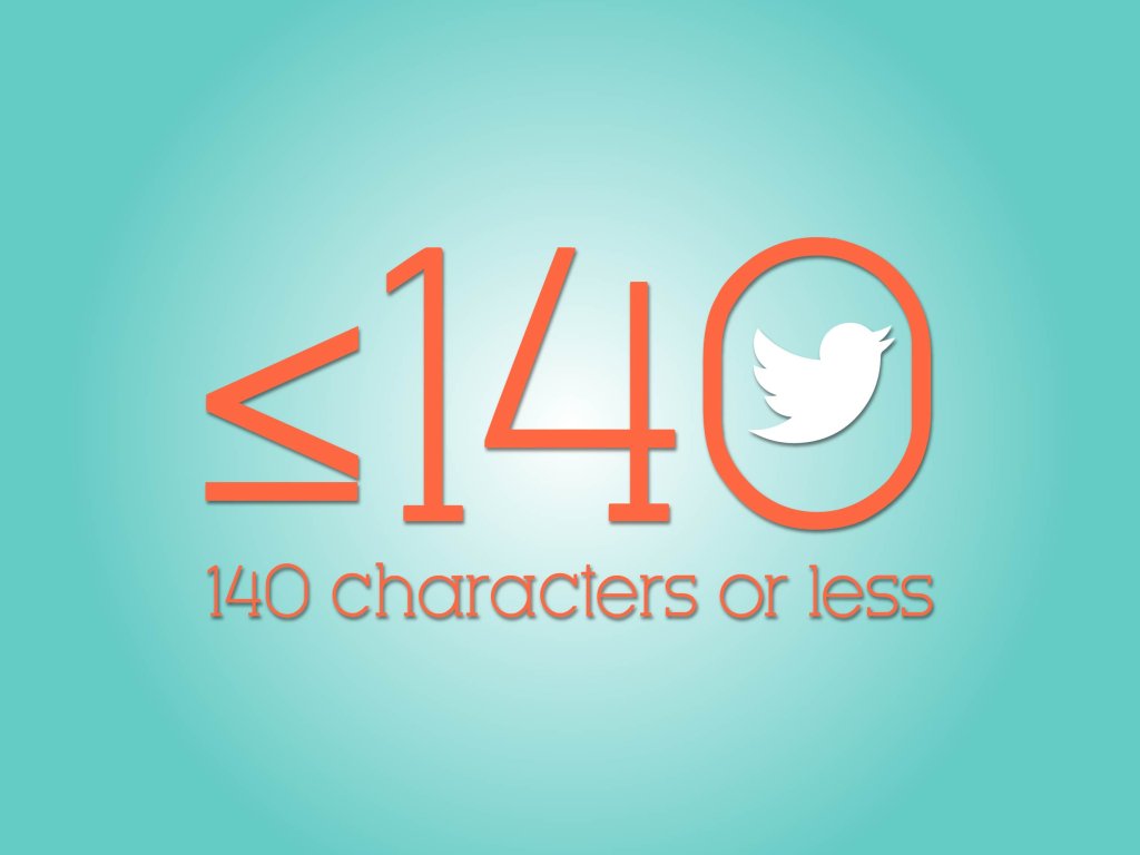 twitter, 140 символа