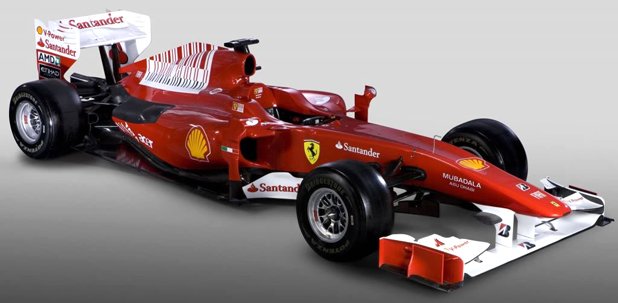 Ferrari представи новия си болид F10