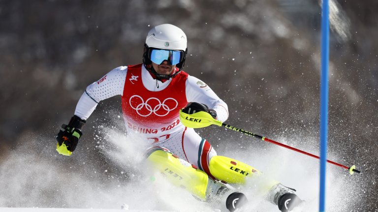 Невероятен Албърт Попов с девето място в слалома