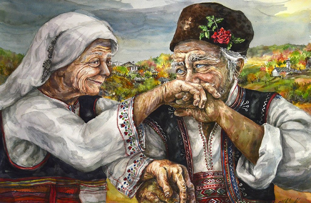 Баба и дядо и тяхната неостаряваща любов - изложба Завет