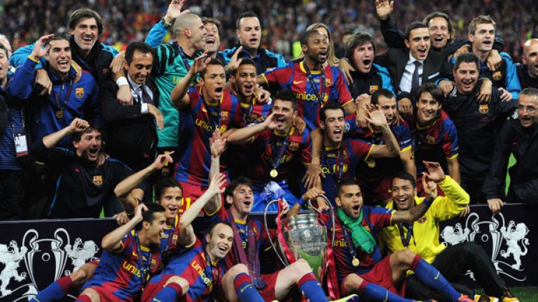 Световният и европейски клубен шампион по футбол Барселона заслужено стана отбор на годината