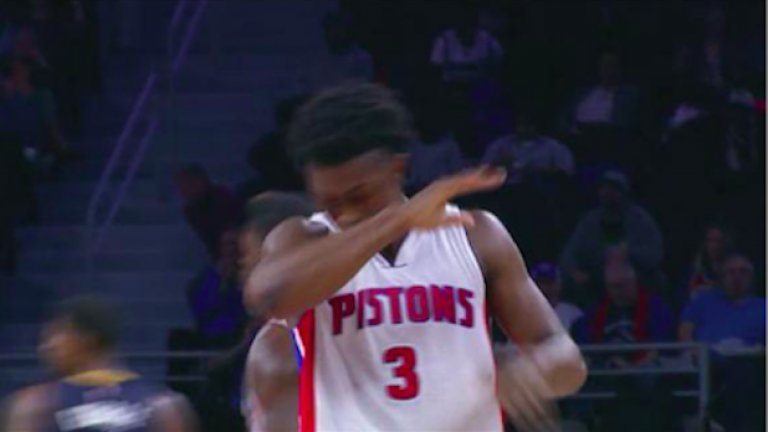 Стенли Джонсън от Детройт Пистънс