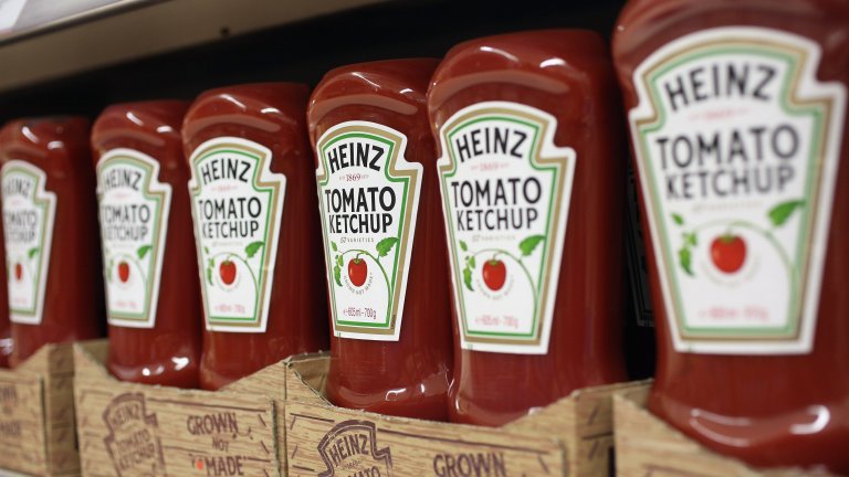 А Heinz разреши спора къде се съхранява кетчупът
