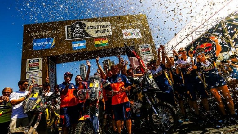 Тоби Прайс взе първата си победа в рали "Дакар" и е новият лидер на КТМ