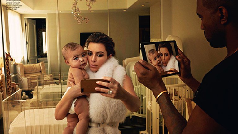 Ким роди през юни в болница в Холвуд. Кание Уест е отменил купон по случай новия си албум, за да присъства на раждането