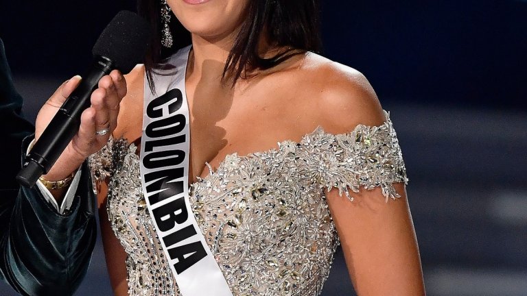 Представителката на Колумбия - Лаура Гонзалез.