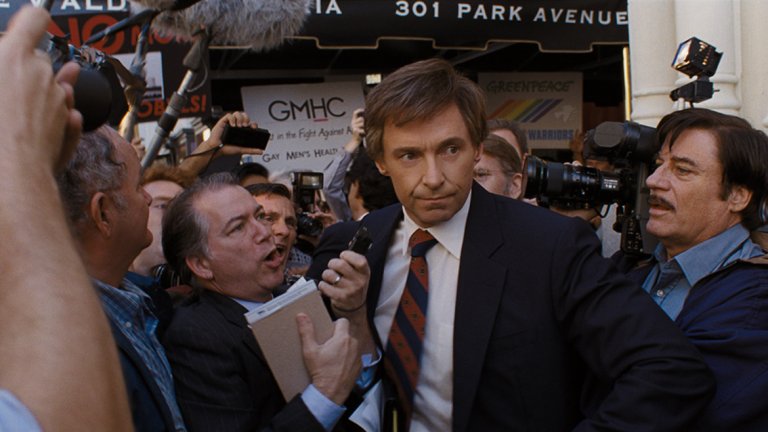 The Front Runner 
Още една история по действителен случай: тази на кандидата за президентската номинация на Демократическата партия Гери Харт (Хю Джакман), който на върха на славата и високия си рейтинг се оказва въвлечен в секс-скандал, който слага край на кариерата му за броени дни. Книгата, по която е създаден филмът, се нарича "All the Truth Is Out: The Week Politics Went Tabloid" (Цялата истина е разкрита: Седмицата, в която политиката се превърна в таблод) на журналиста Мат Бей.