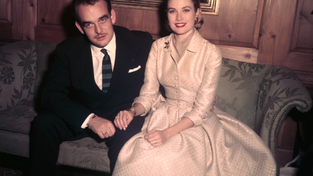 Grace Kelly and Prince Rainier