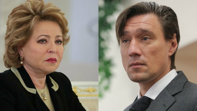Сергей Матвиенко - син на Валентина Матвиенко, председател на Съвета на федерацията (горната камара на руския парламент) 
До 2013 г. Сергей Матвиенко беше директор на компанията VTB Development - дружество за развитие на проектите за недвижими имоти на държавната Внешторгбанк. Синът на Валентина Матвиенко започва кариерата си през 2001 г. в банката "Санкт Петербург", а четири години по-късно става вицепрезидент на ВТБ. В момента работи в частния бизнес, като е съсобственик в 8 компании.