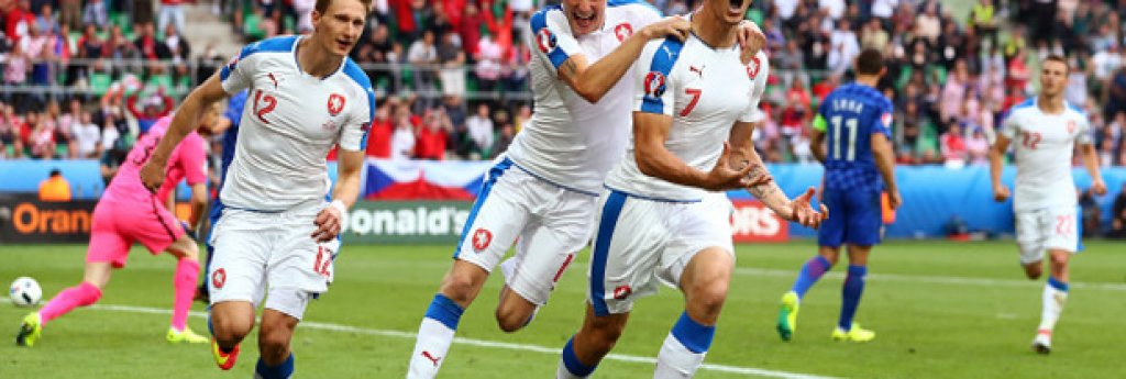 Прекъсването на играта наруши ритъма на Хърватия, а от това големият печеливш бе Чехия.