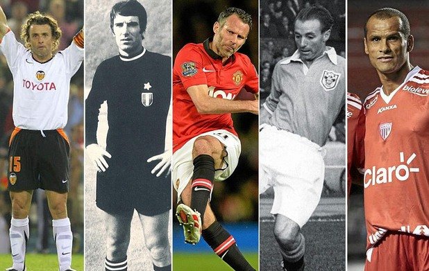 Кристиано Роналдо обеща да играе до 41, но кои звезди наистина достигнаха до тази възраст във футболната си кариера? Вижте в галерията...